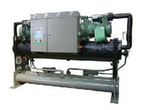 水冷螺桿中溫型機(jī)組雙機(jī)頭