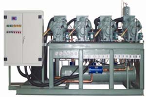 比澤爾活塞并聯(lián)冷凝機組