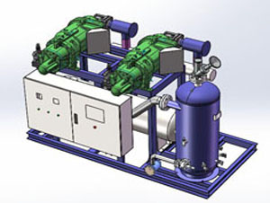 螺桿式單級并聯(lián)機組（中高溫）