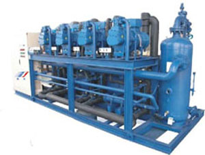 螺桿式雙級并聯(lián)機組